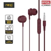 Gambar EARPHONE REXIONE Ai15-K WIRED - RED dari bengkelkomputerptk undefined 2 Tokopedia