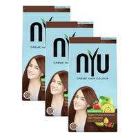Gambar NYU Creme Hair Color Box / Nyu Semir Pewarna Rambut - Choppery Brown dari ayu nemen10 undefined 5 Tokopedia