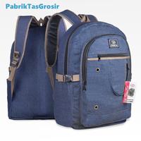 Gambar Tas Ransel Pria Distro Deka Keren Awet Backpack Outdoor Indoor Hiking Sekolah Backpack Denim Kanvas Sekolah SMP SMA Bahan Tebal Kuat Awet Tas Ngaji Les Piknik Tas Denim kekinian Trendy Bahan Impor Kuat Awet Keren - Sano Denim dari miollshop undefined 2 Tokopedia