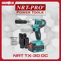 Gambar Brushless Impact Wrench 20V (1/2" 2B1C) NRT-Pro TX30DC Mesin Pembuka Buka Baut Soket Socket Kunci 0.5 Inch Baterai Torsi Besar dari INGCO Tools by GUNKA undefined 2 Tokopedia