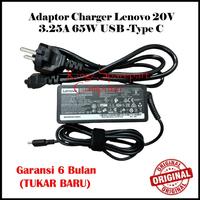 Gambar Adapter Charger Lenovo Yoga Slim 7 Carbon 13ITL5 Slim 7 Pro-7 Type C - KOTAK PLUGIN, 20V 3.25A 65W dari Kingz Sparepart Computer undefined 2 Tokopedia