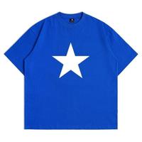 Gambar T-shirt All Star Oversize Pria Wanita / Baju Kaos Logo Bintang Murah / Kaos Skena Pria Distro - Denim (H), M dari Nwd_Oficiall Store undefined 4 Tokopedia