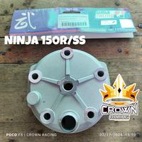 Gambar Cylinder Superhead Cover Tutup Blok Seher Uma Racing Ninja 150 R SS KR Motor Motorcycle dari CROWN RACING undefined 2 Tokopedia