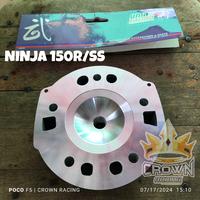 Gambar Cylinder Superhead Cover Tutup Blok Seher Uma Racing Ninja 150 R SS KR Motor Motorcycle dari CROWN RACING undefined 3 Tokopedia