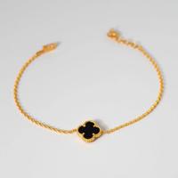 Gambar Gelang Emas Clover - Perhiasan Emas - Toko Emas Gadjah - 1 Black Clover, 8 K - P. 17cm dari Toko Emas Gadjah - Sejak 1918 undefined 2 Tokopedia