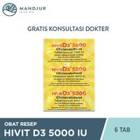 Gambar HiVit D3 5000 IU 6 Tablet / Vitamin D dari Apotekmandjurofficial undefined 2 Tokopedia