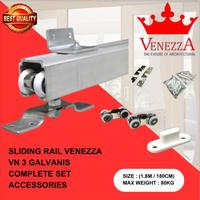 Gambar Rel Pintu Geser/Sliding Rail Track Galvanis D3/J3/W3B panjang 1.8meter dari ELLPRO SEALANT & TOOLS undefined 1 Tokopedia