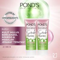 Gambar Ponds Clear Solutions Facial Foam 100G Facial Scrub - Twin Pack dari Unilever Mall Official undefined 1 Tokopedia
