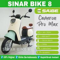 Gambar Sepeda Listrik SAIGE CAMERON PRO MAX Electric E Bike 800 Watt - Grey  dari Toko Sepeda Sinar Bike 8 undefined 4 Tokopedia