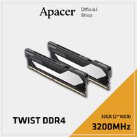 Gambar ZADAK TWIST DDR4 PC25600 3200 Mhz 32GB (2x16GB) dari Apacer Official Store undefined 1 Tokopedia
