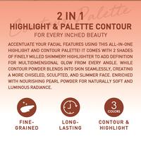 Gambar Baby Bright Contour Palette 4g x 3Colors - #Glowy Peach dari Beautyganics undefined 2 Tokopedia