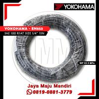 Gambar Selang Hidrolik Hose Yokohama EN853-1SN 1/4" 1W, 1SN-04, 1/4" R1 dari Toko Jaya Maju Mandiri undefined 2 Tokopedia