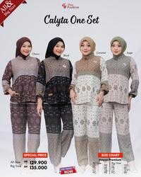 Gambar CALYTA ONE SET BY FEE FASHION Matt. rayon premium - choco, All Size dari toko utami29 undefined 1 Tokopedia
