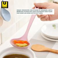 Gambar UNISOH Centong Sayur Sendok Sayur Sop Sendok Es Buah Plastik - BLUE, LARGE dari unisoh undefined 3 Tokopedia