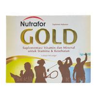 Gambar Nutrafor Gold (per Dos isi 40 Tablet) dari K24Klik undefined 1 Tokopedia