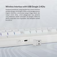 Gambar Keyboard Gaming Digital Alliance RGB TKL Wireless Membrane DA 001 - TKL dari Agres Plus undefined 4 Tokopedia
