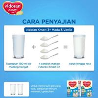 Gambar Vidoran Xmart 3+ Vanila 925 GR | Vidoran Xmart 3+ Madu 925Gr Susu Formula Anak 3-5 Tahun  Murah - Madu dari DOMINIC BABY STORE undefined 4 Tokopedia