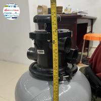 Gambar Pompa Air Kolam Renang 1HP + Sand filter Filter 16" Paket pompa kolam dari Sinar Maju Tehnik undefined 2 Tokopedia