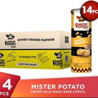 Gambar 1 Dus Mr. Potato Crips 85gr All Variant (isi 14pcs) - Seaweed dari Scio Store undefined 5 Tokopedia