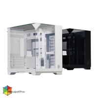 Gambar Cube Gaming Premium CIELO - mATX PC Case - Front-Top & Left Side Tempered Glass - Black dari Julyaugustshop undefined 1 Tokopedia