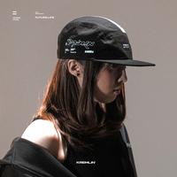 Gambar KREMLIN Topi 5 Panel Cap Black White Hat - VECTOR dari Kremlin Clothing undefined 4 Tokopedia