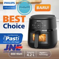 Gambar Philips Airfryer 2000 Series 2000 4,2 L - NA220/00 Air Fryer Philips NA 220 / 00 4.2 Liter - Hitam dari MurahJaya888 undefined 1 Tokopedia