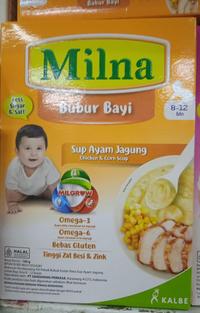 Gambar Milna Bubur Bayi Sup Ayam Jagung 100gr 8-12Bulan dari Laris Swalayan Temanggung undefined 1 Tokopedia