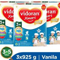 Gambar Vidoran Xmart 3+ Vanila 925 GR | Vidoran Xmart 3+ Madu 925Gr Susu Formula Anak 3-5 Tahun  Murah - Madu dari DOMINIC BABY STORE undefined 1 Tokopedia