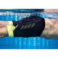 Gambar Celana Renang Pria Long Swimming Shorts 500 44 Cm Fiti Black Yellow - 42 dari PT CARAMELS undefined 4 Tokopedia