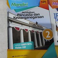 Gambar Buku Mandiri Kelas 8 / Kelas VIII / SMP 2 Penerbit Erlangga Kurikulum 2013 Edisi Revisi / PPKN/ Bahasa Indonesia/ IPA/ IPS - IPA dari Bambini Corner Official undefined 4 Tokopedia