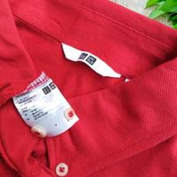 Gambar Kaos Polo Oxford Second Branded Uniqlo Pocket Red - L p2 dari Fashion Kpop Store undefined 5 Tokopedia