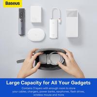 Gambar Baseus Easyjourney Tas Pouch Dompet Storage Bag Travel Aksesoris Kit dari ahelamasustore undefined 4 Tokopedia