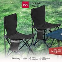 Gambar Termurah!! Deli Furniture Spanspace Folding Chair / Kursi Lipat / Kursi Gunung / Kursi Camping Kemah Mancing VS410X - Medium, Hitam dari BOLONE ID undefined 1 Tokopedia