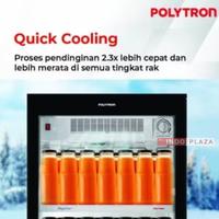 Gambar SHOWCASE POLYTRON 4 RAK 285 Liter SCN-237 - SCN-237 BLACK dari indoplazamedan undefined 4 Tokopedia