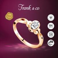 Gambar Frank & co. Fashion Oval Ring 1 / Cincin - whitegold dari Frank & co. Official store undefined 1 Tokopedia
