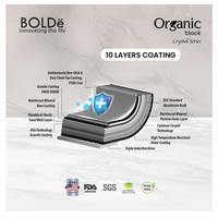 Gambar BOLDE - ORGANIC BLACK CRYSTAL SERIES COOKWARES 8 PCS SET dari SANKYO KEBAYORAN undefined 4 Tokopedia