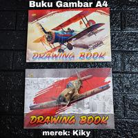 Gambar Drawing book A4 - buku gambar Kiky ukuran A4 dari Dante undefined 1 Tokopedia
