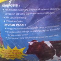 Gambar Media Tanam Pupuk kandang Green Lembang  Asli 6kg dari SanggarBungaMawarBatik.id undefined 2 Tokopedia