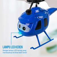 Gambar Mainan Helikopter Anak - Anak dengan Kontrol Sensor dari BudgetGadget undefined 4 Tokopedia