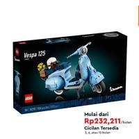 Gambar mainan balok lego icons vespa 125 building kit lego motor vespa dari pensy mart undefined 2 Tokopedia