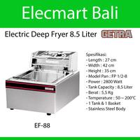 Gambar Electric Deep Fryer Getra 8.5 Liter Stainless Steel EF-88 dari Elecmart Bali undefined 1 Tokopedia