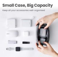 Gambar Ugreen Storage Bag Accessories Pouch Dompet Travel Kit Charger 80520 - Abu-abu dari Global Gallerry undefined 4 Tokopedia
