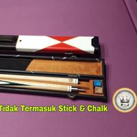 Gambar NEW KOPER | CASE STICK BILLIARD | 1B X 1S - Red White Brown dari ARAS BILLIARD undefined 5 Tokopedia
