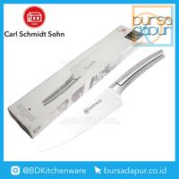 Gambar Carl Schmidt Sohn Kleve Chef Knife 20 cm / Pisau Gagang Stainless Steel Lis Hitam dari Bursa Dapur Mall undefined 3 Tokopedia