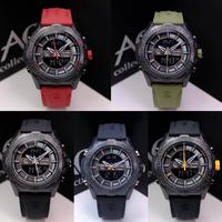 Gambar Jam Tangan Pria Alexandre Christie Original AC 9370 Rubber Strap Dual Time Garansi Resmi 1Tahun - Black Blue dari GF WATCH JAKARTA undefined 1 Tokopedia