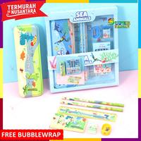 Gambar Paket Alat Tulis Anak Set Perlengkapan Peralatan Sekolah Anak Tk Paud Sd Perempuan Laki Laki Cewek Cowok Lucu Lengkap - 7IN1 CEWEK dari supermainan undefined 3 Tokopedia