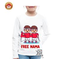 Gambar (FREE NAMA) BAJU KAOS ATASAN lengan panjang anak spesial motif KEMERDEKAAN indonesia 17 agustus ke 79 Bahan cottun premium - Putih, S dari kidsofficial-store undefined 3 Tokopedia