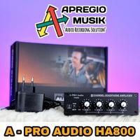 Gambar APRO AUDIO HA800 8 CHANEL OUTPUT STEREO HEADPHONE AMPLIFIER RIADIIMANSAHPUTRA503 dari Klontong atuk undefined 1 Tokopedia