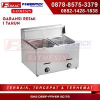 Gambar CROWN HORECA SC 72 Gas Deep Double Fryer & Basket dari FomacPowerpack undefined 1 Tokopedia