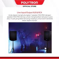 Gambar Speaker Polytron PAS PRO15F3 Speaker Bluetooth Polytron PASPRO 15F3 15 Inci - Free Mic Wireless 2 Pcs dari Bonjour Electronic Official undefined 5 Tokopedia